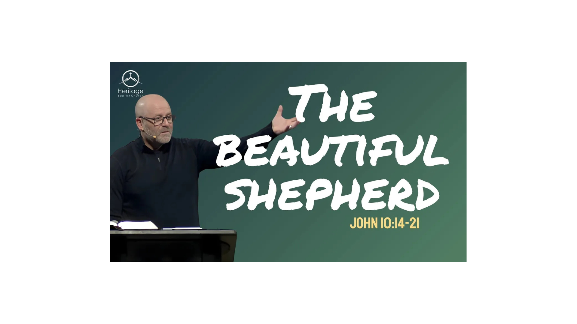 Jesus: The Beautiful Shepherd Image