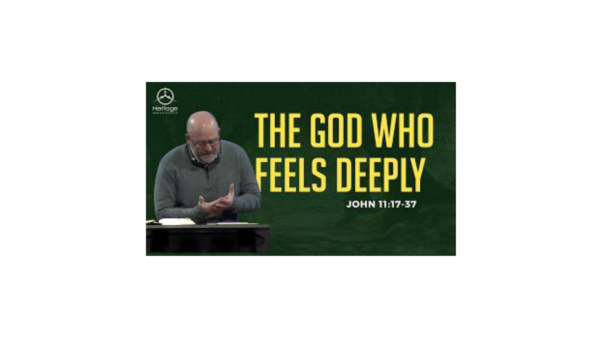 The God Who Feels Deeply Image