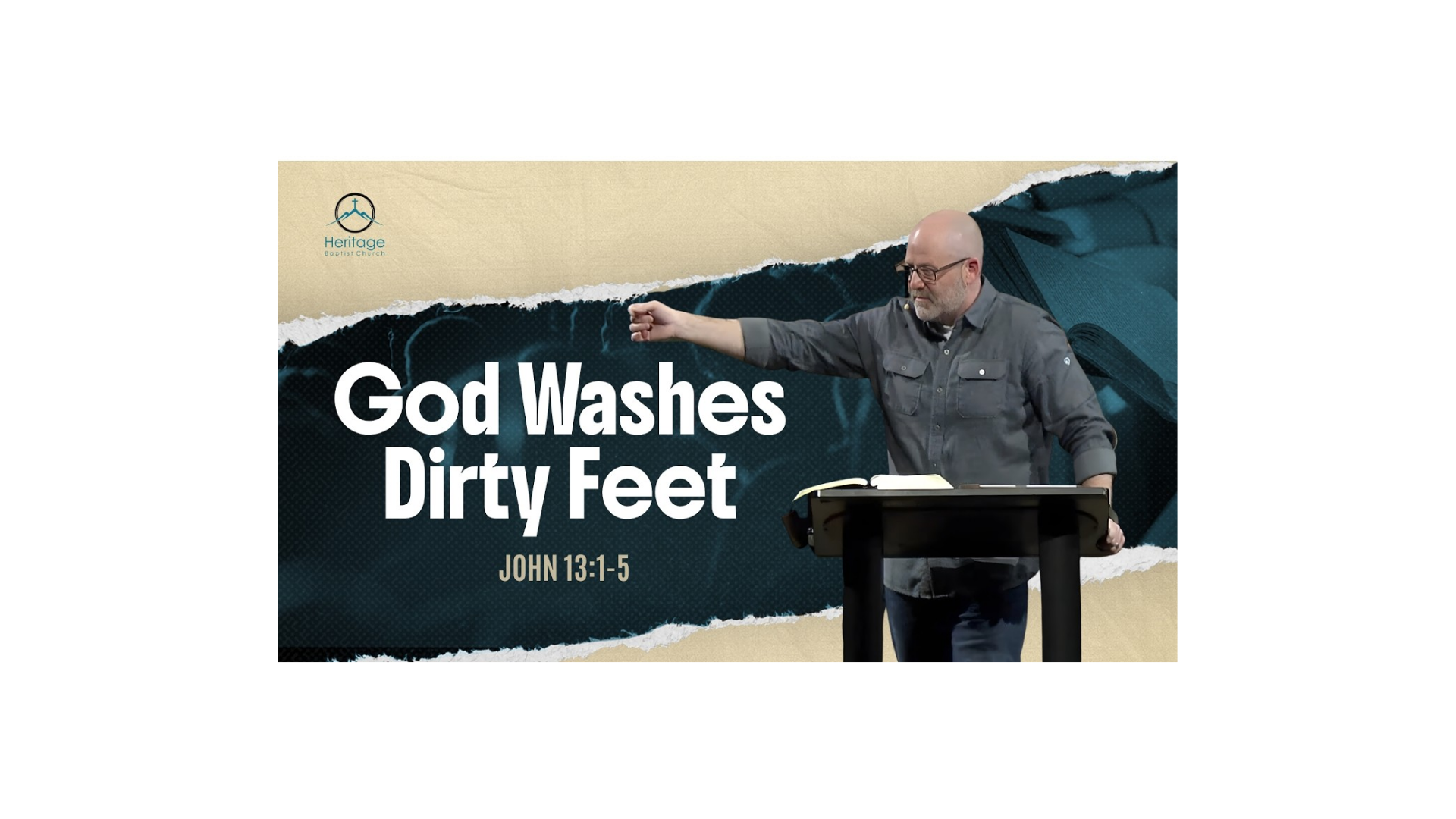 A Foot Washing God Image