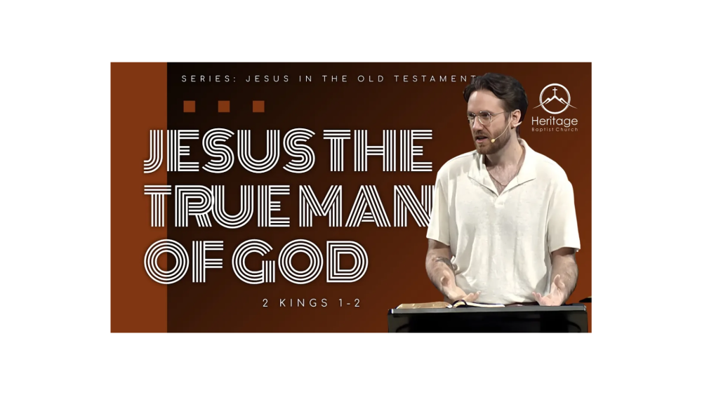 Jesus is the True Man of God Image